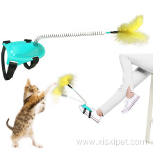 Soft Feathers Fun Cat Teaser Stick